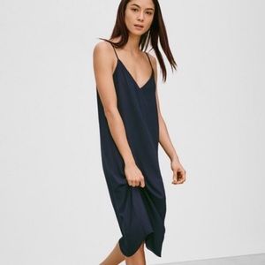 Aritzia Babaton Black Slip Dress